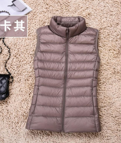 Stylish Women's Puffer Vest - Lightweight & Chic (One Piece)